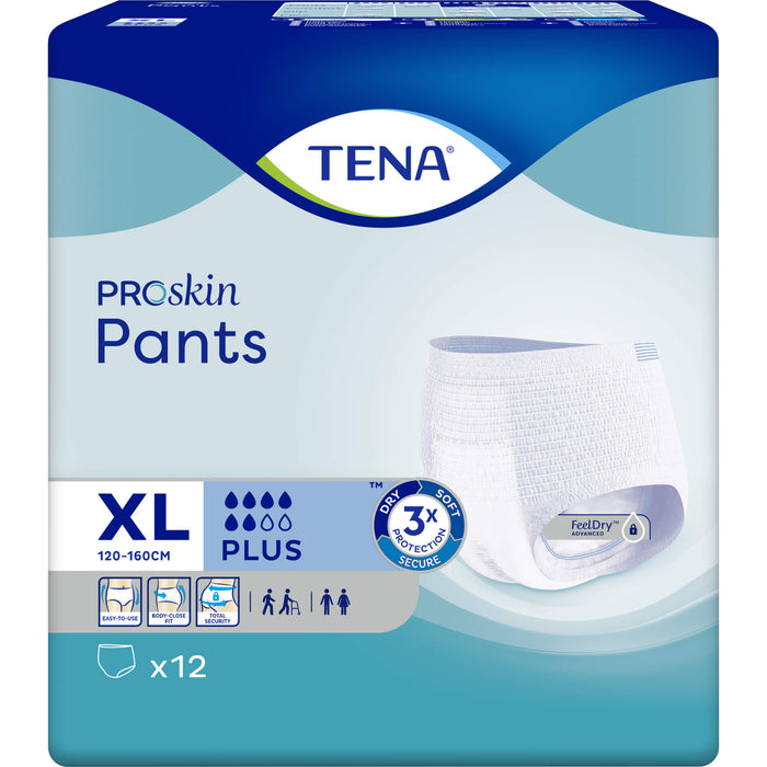 Tena Pants Plus Xl Einwegh, 12 St