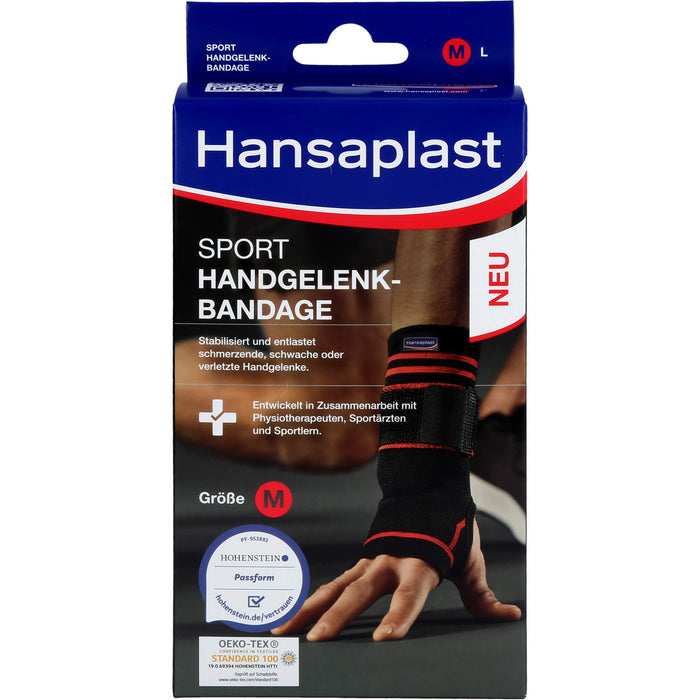 Hansaplast Sport Handgelenk-Bandage Größe M, 1 pcs. Bandage