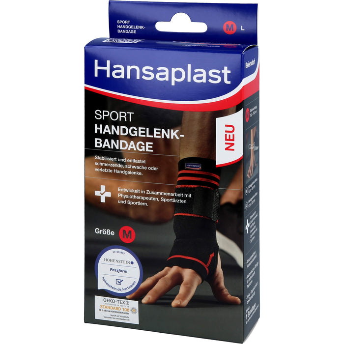 Hansaplast Sport Handgelenk-Bandage Größe M, 1 pcs. Bandage