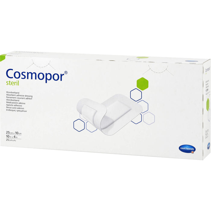 COSMOPOR STERIL 10X25 CM, 25 St PFL