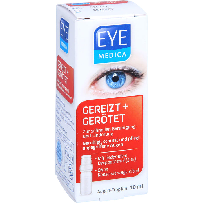 Eye Medica Gereizt + Gerötet Dexpanthenol, 1 St ATR