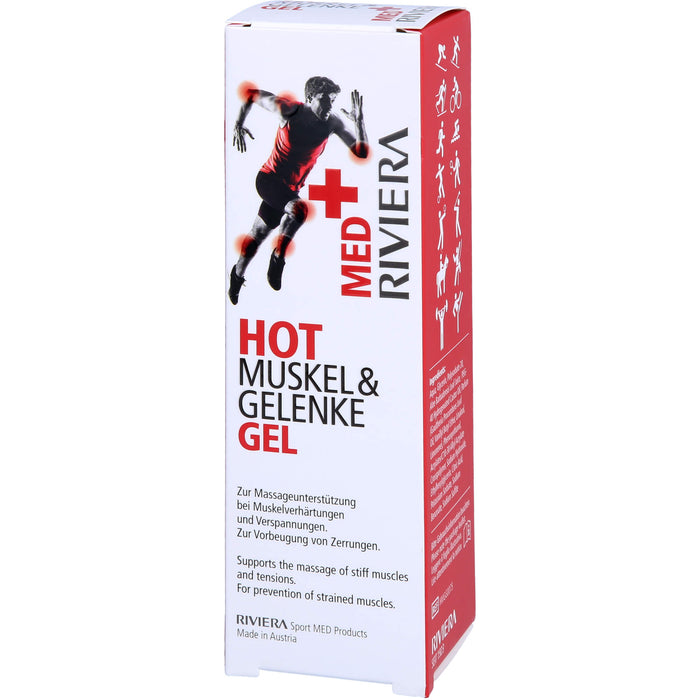 Riviera Med+ Hot Gel, 75 ml GEL