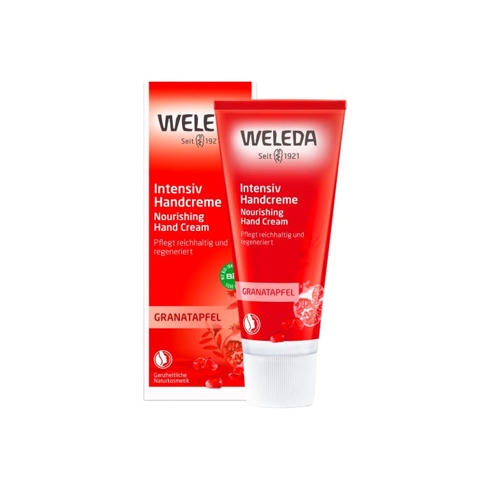 WELEDA Granatapfel Intensiv Handcreme pflegt reichhaltig & regeneriert, 50 ml Crème