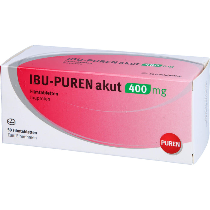 Ibu Puren Akut 400mg Fta, 50 St FTA