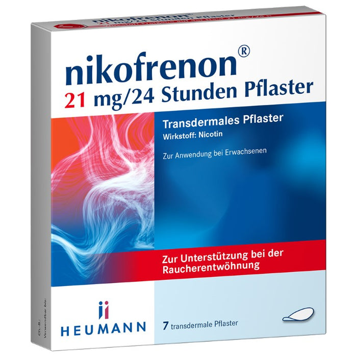 nikofrenon 21 mg/24 Stunden Pflaster, 7 pc Pansement