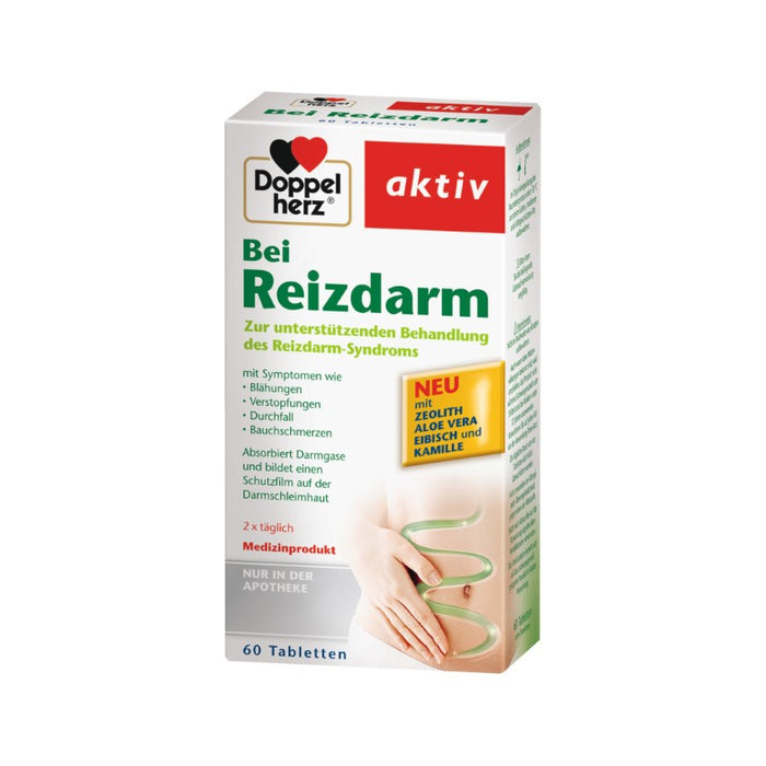 Doppelherz aktiv bei Reizdarm Tabletten, 60 pcs. Tablets