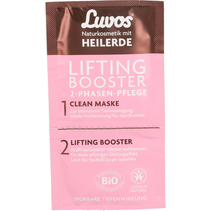 Luvos Heilerde Lifting Booster&Clean Maske 2+7,5ml, 1 P XGM