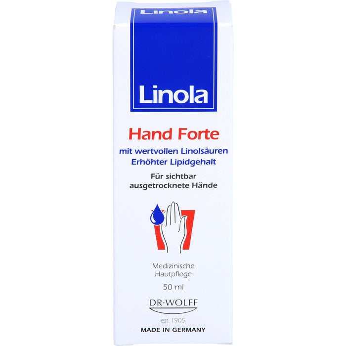 Linola Hand Forte Hautpflege, 50 ml Cream