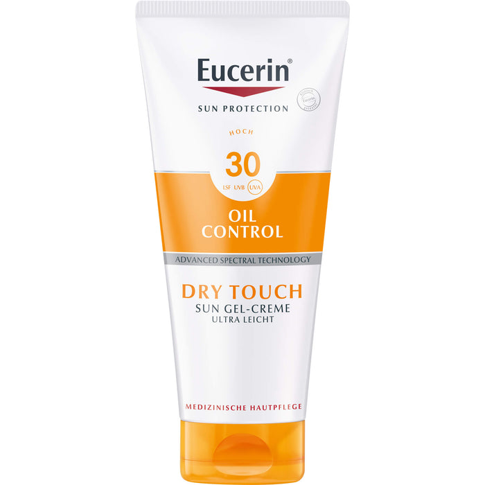 Eucerin Sun Protection Dry Touch LSF 30 Gel-Creme ultra leicht, 200 ml Crème