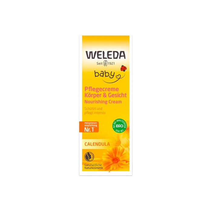 WELEDA Calendula Pflegecreme für Körper & Gesicht, 30 ml Cream