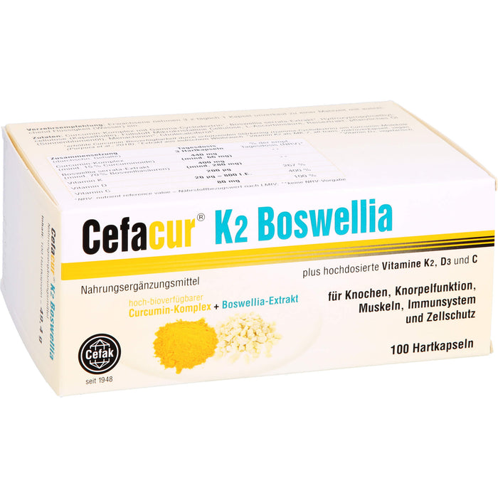 Cefacur K2 Boswellia, 100 St HKP