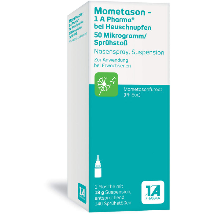 Mometason - 1 A Pharma bei Heuschnupfen Nasenspray, 18 g Solution