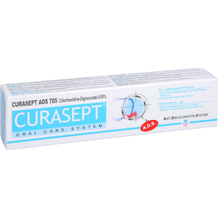 CURASEPT Zahnpasta 0,05% CHX - ADS 705, 75 ml Creme