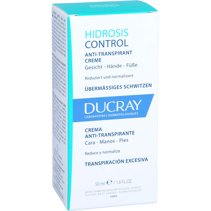 DUCRAY HIDROSIS CONTROL Gesicht Hand-u.Fußcreme, 50 ml CRE