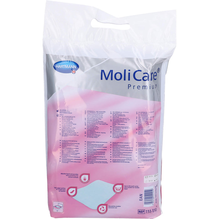 MoliCare Premium Bed Mat Textile 7 Tropfen 85x90cm, 1 St