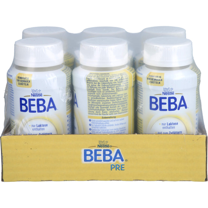 NESTLE BEBA PRE flüssig 6x200ml, 6X200 ml FLU