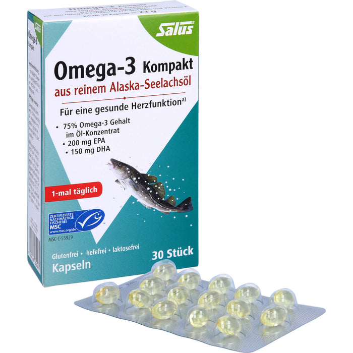 Omega 3 Kom Rein Ala Se Sa, 30 St KAP