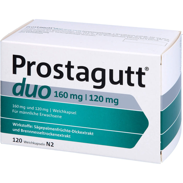 Prostagutt duo 160 mg / 120 mg, Weichkapseln, 120 St. Kapseln