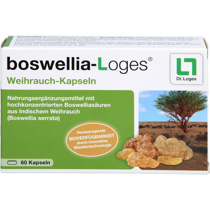 boswellia-Loges Weihrauch-Kapseln, 60 pcs. Capsules