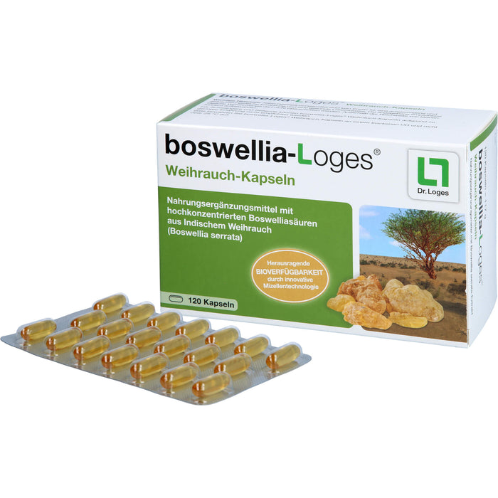 boswellia-Loges Weihrauch-Kapseln, 120 St., 120 St. Kapseln