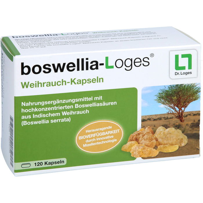 boswellia-Loges Weihrauch-Kapseln, 120 St., 120 St. Kapseln