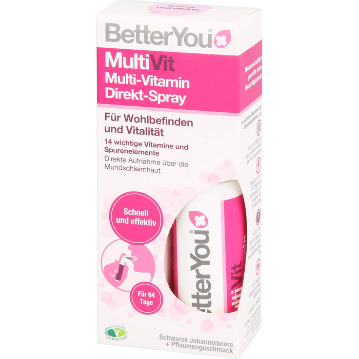 BetterYou MultiVit Direkt-Spray, 25 ml SPR