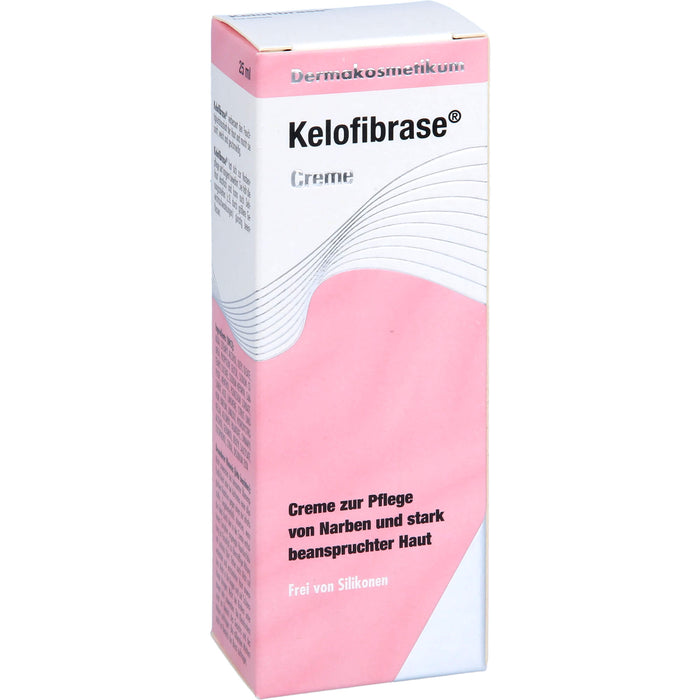 Kelofibrase Creme zur Pflege von Narben und beanspruchter Haut, 25 ml Crème