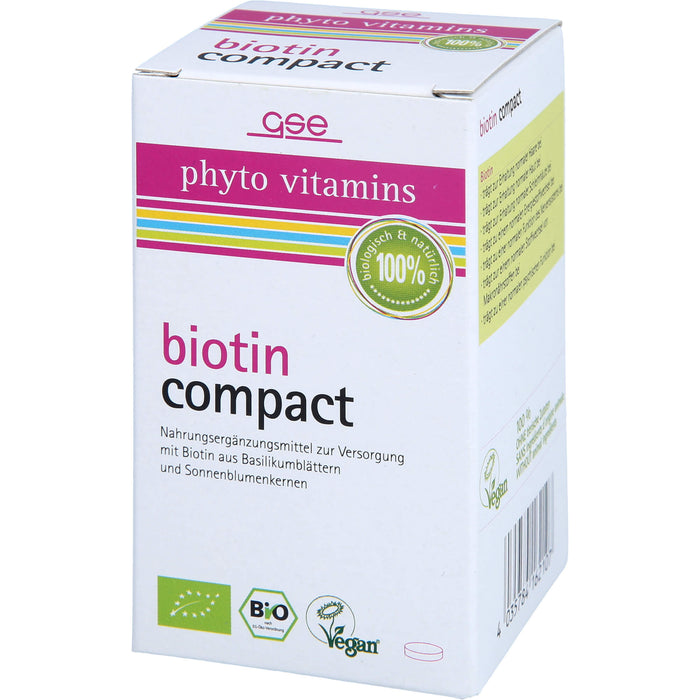 GSE Biotin Compact Bio, 120 St TAB