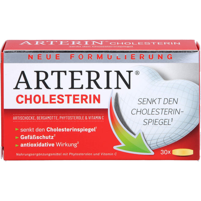 ARTERIN Cholesterin Tabletten, 30 St. Tabletten