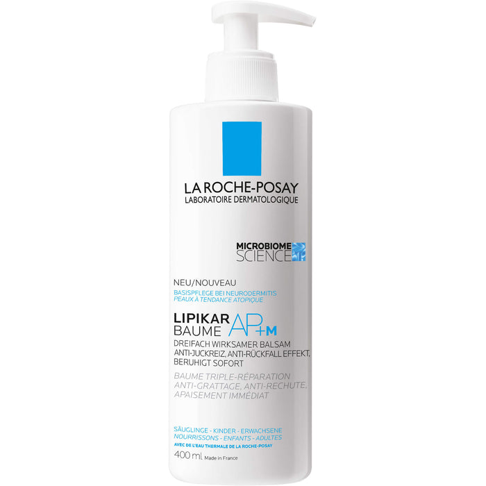 LA ROCHE-POSAY Lipikar Baume AP+M Balsam, 400 ml Balsam