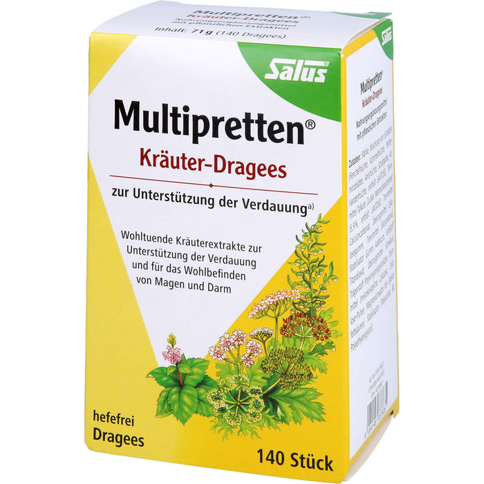 Multipretten Kraeuter Drag, 140 St DRA