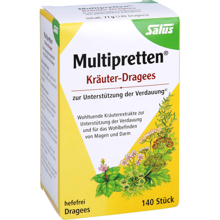 Multipretten Kraeuter Drag, 140 St DRA