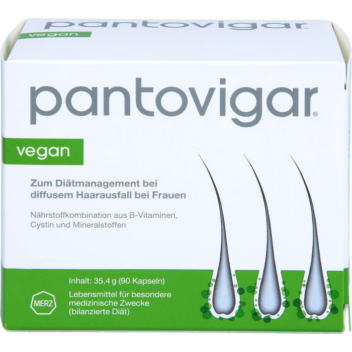 Pantovigar vegan, 90 St. Kapseln