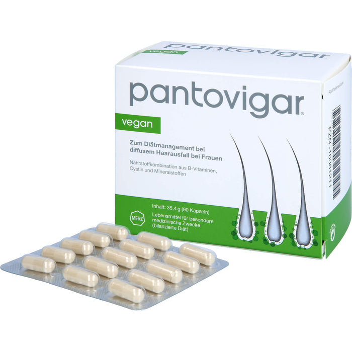 Pantovigar vegan, 90 pc Capsules