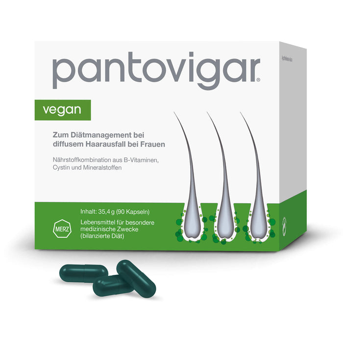 Pantovigar vegan, 90 pc Capsules