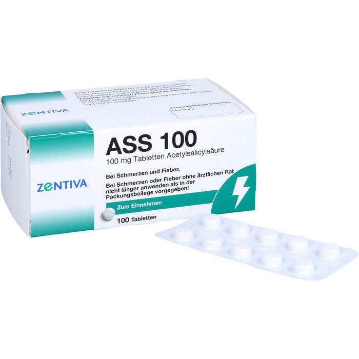 ASS 100, Tabletten, 100 pcs. Tablets