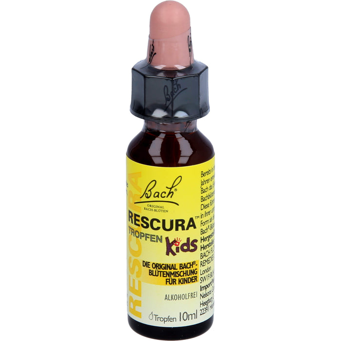 Bach Original Bach-Blüten RESCURA Tropfen Kids alkoholfrei, 10 ml Lösung