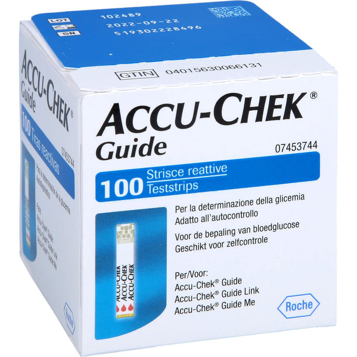 Accu-Chek Guide Eurim Teststreifen, 1X100 St TTR