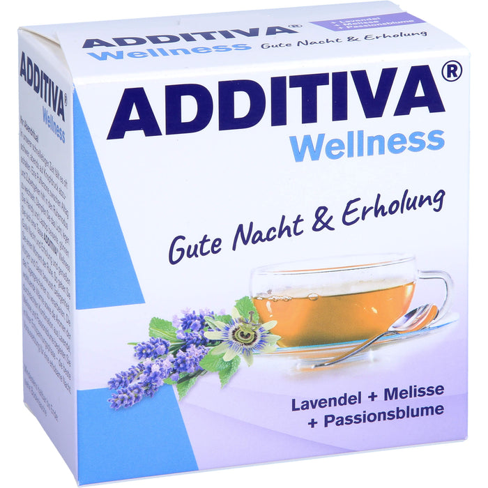 Additiva Wellness Gute Nacht & Erholung, 10X10 g PUL