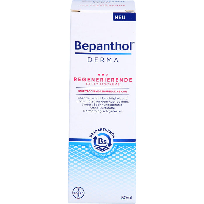 Bepanthol Derma Regenerierende Gesichtscreme, 50 ml Crème