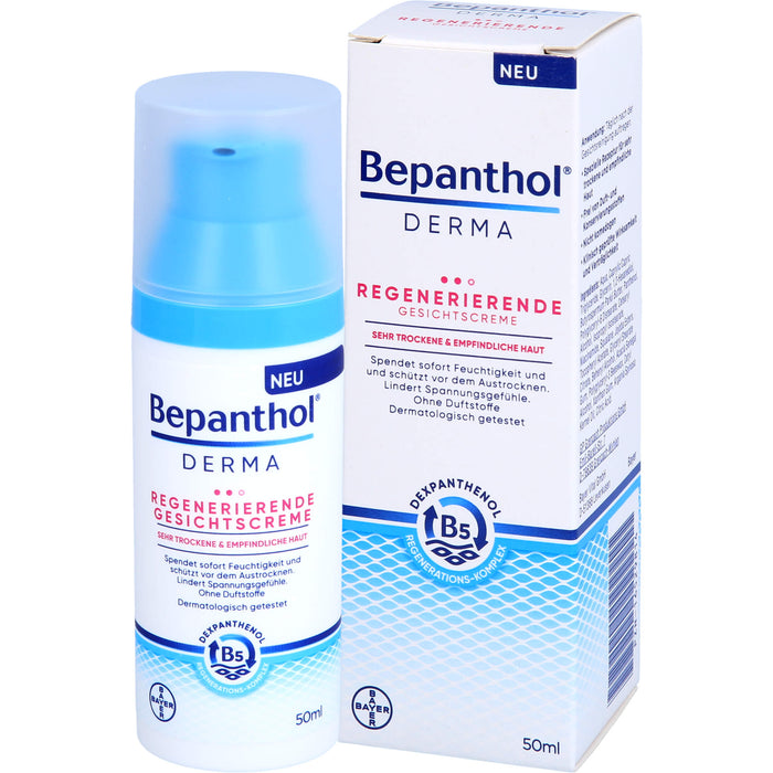 Bepanthol Derma Regenerierende Gesichtscreme, 50 ml Creme