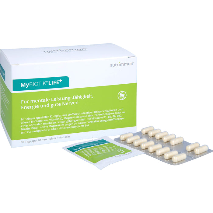 MyBiotik LIFE+ Kombipackung 30 x 1,5g + 60 Kapseln, 1 St KPG