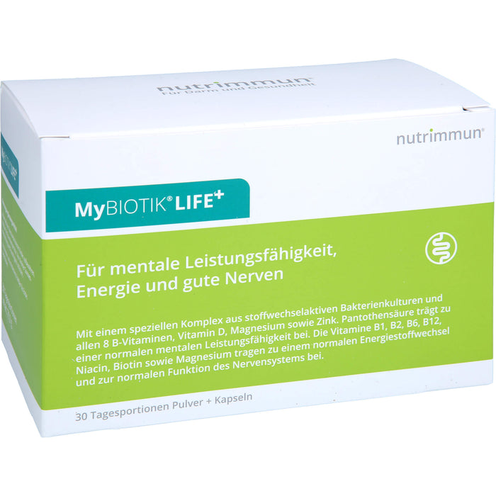 MyBiotik LIFE+ Kombipackung 30 x 1,5g + 60 Kapseln, 1 St KPG