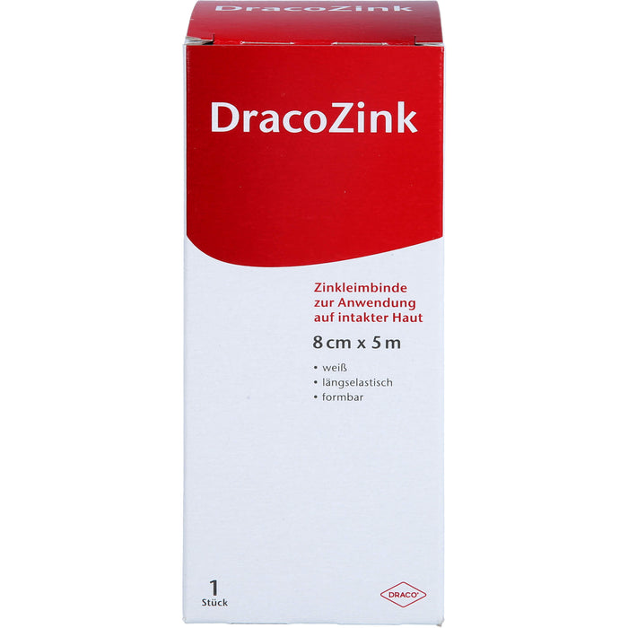 Zinkleimbinde DracoZink 8 cm x 5 m, 1 St BIN