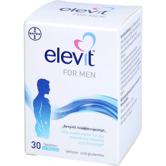 Elevit for Men Tabletten für männliche Vitalität und Fertilität, 30 pc Tablettes