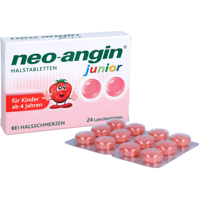 neo-angin junior Halstabletten, 24 pcs. Tablets