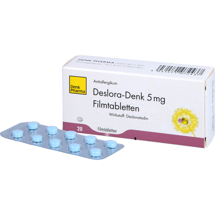 Deslora-Denk 5 mg Filmtabletten, 20 St FTA