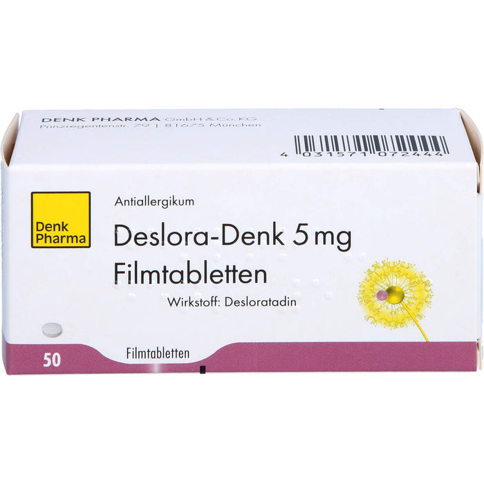 Deslora-Denk 5 mg Filmtabletten, 50 St FTA