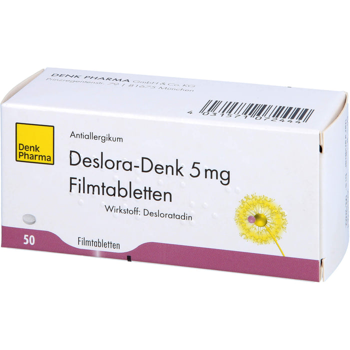 Deslora-Denk 5 mg Filmtabletten, 50 St FTA