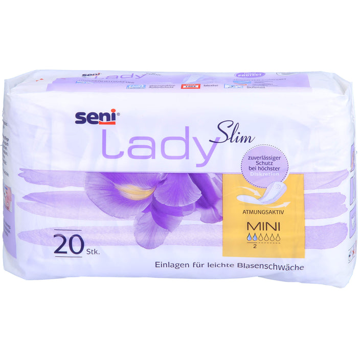 Seni Lady Slim mini Inkontinenzeinlagen, 20 pcs. Insoles